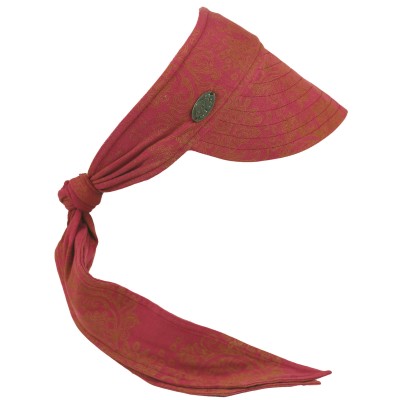 Turtle Fur  's Nepal Tie One On  Lightweight TieBack Organic Cotton Visor  eb-13001240